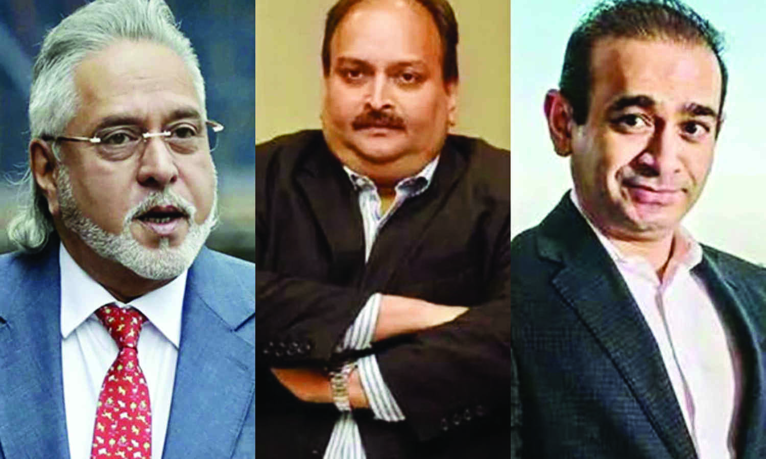 Assets of Rs 19,111 cr seized of total fraud by Mallya, Nirav & Choksi
