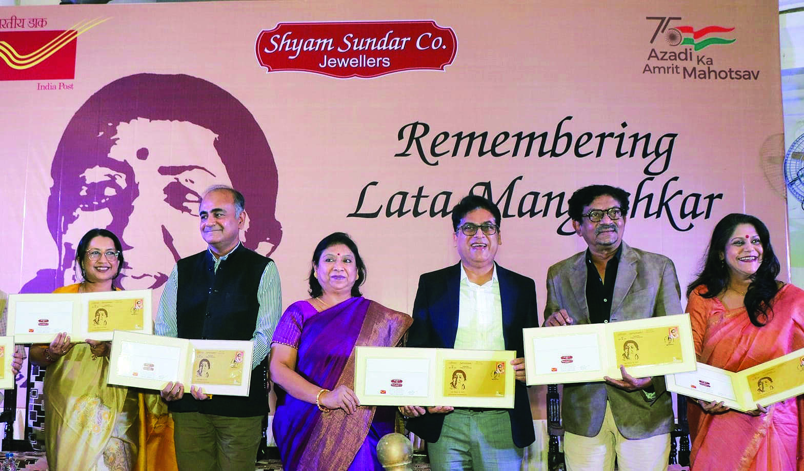 Shyam Sundar Co Jewellers pays tribute to Lata Mangeshkar Shyam Sundar Co Jewellers pays tribute to Lata Mangeshkar