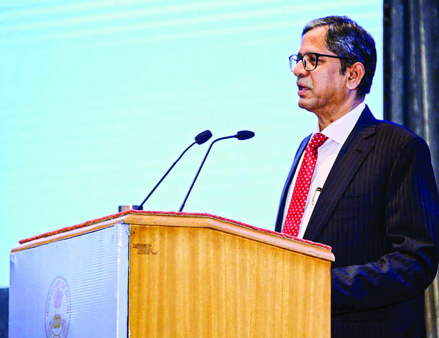 CJI rues lack of basic judicial infrastructure CJI rues lack of basic judicial infrastructure