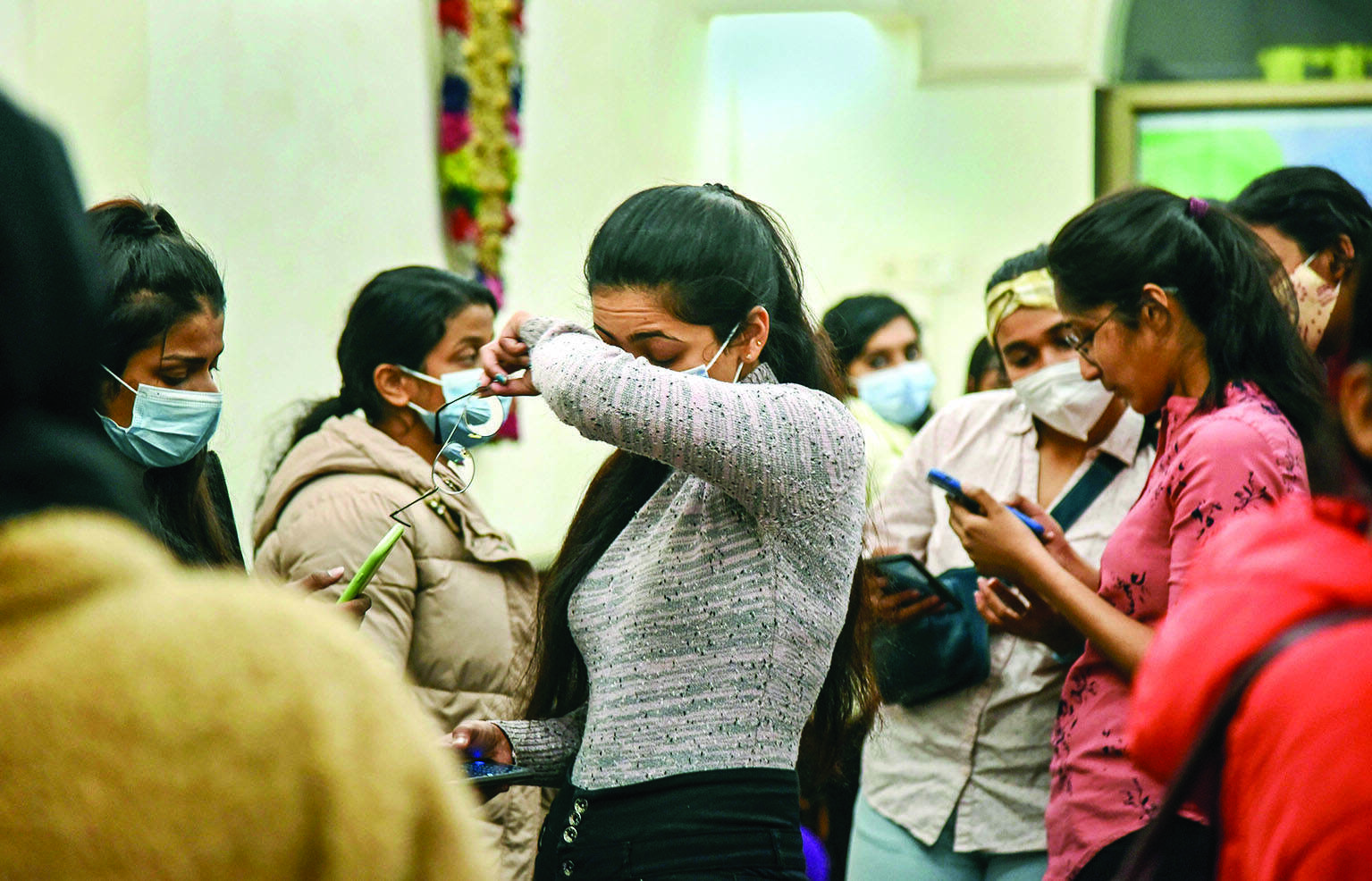 Relief, fear and smiles at Delhi airport as parents welcome children from Ukraine Relief, fear and smiles at Delhi airport as parents welcome children from Ukraine