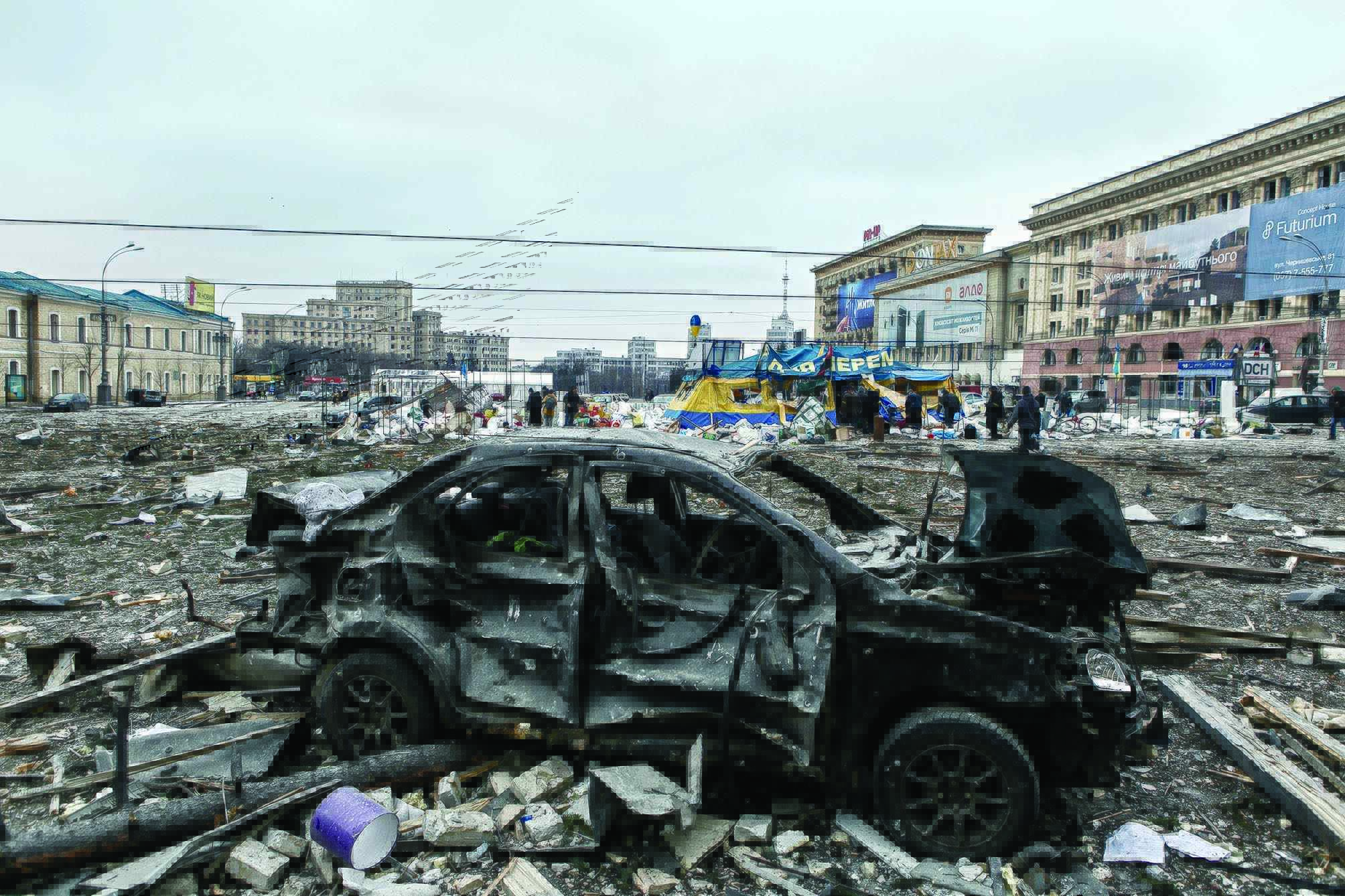 Russia pummels Ukraines No. 2 city as convoy nears Kyiv Russia pummels Ukraines No. 2 city as convoy nears Kyiv