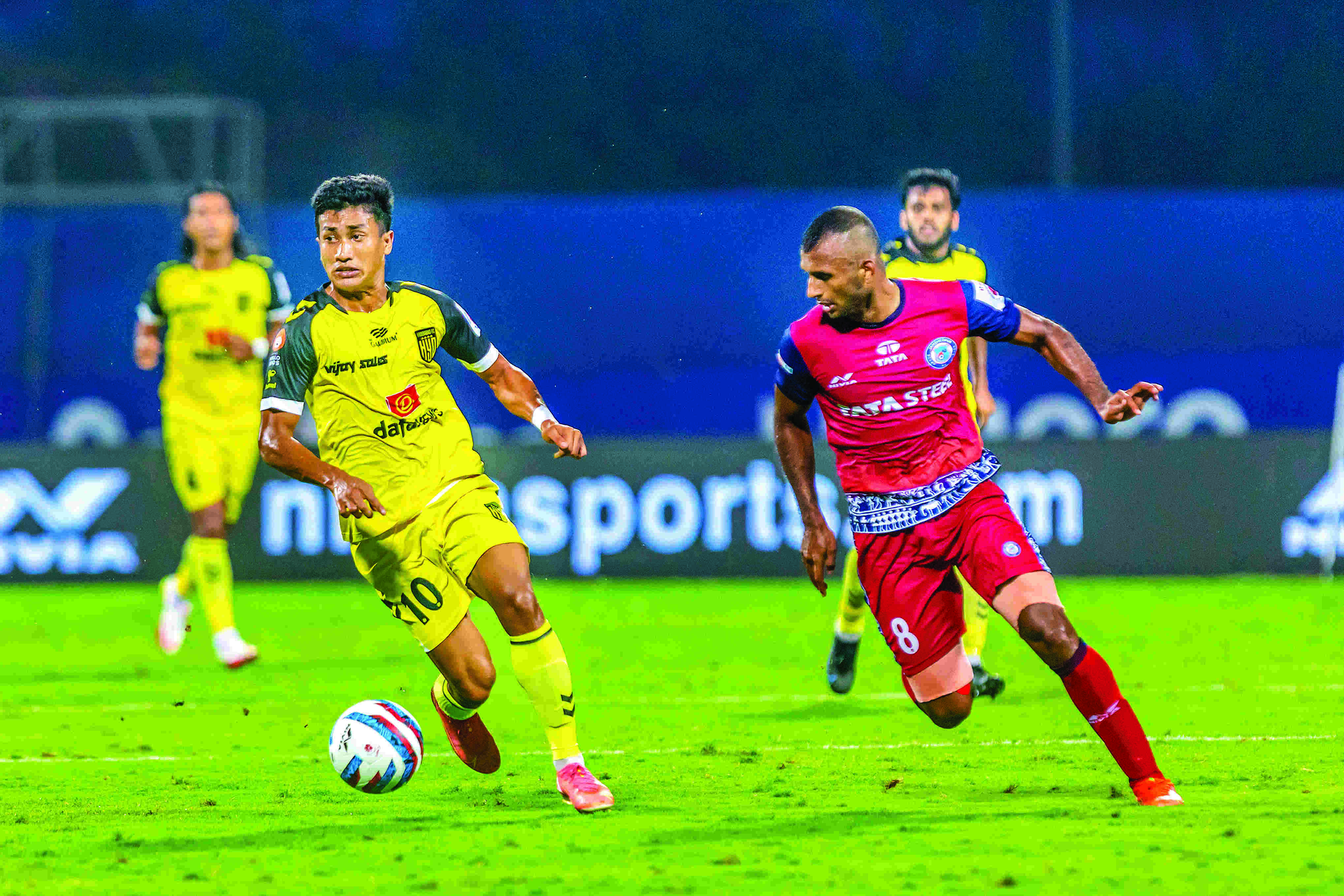 Jamshedpur FC beat Hyderabad FC 3-0, qualify for maiden ISL semi-final Jamshedpur FC beat Hyderabad FC 3-0, qualify for maiden ISL semi-final