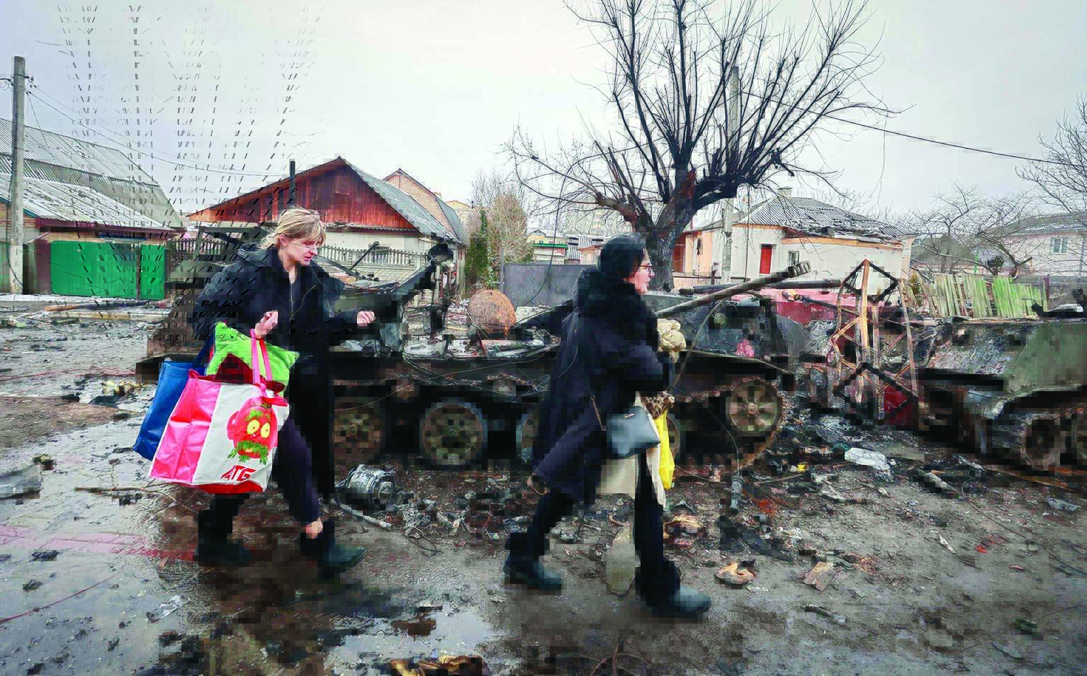 Russian forces escalate attacks on Ukraines civilian areas Russian forces escalate attacks on Ukraines civilian areas