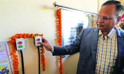 Jain opens UGR in Mayapuri, will benefit 1.5 lakh residents Jain opens UGR in Mayapuri, will benefit 1.5 lakh residents