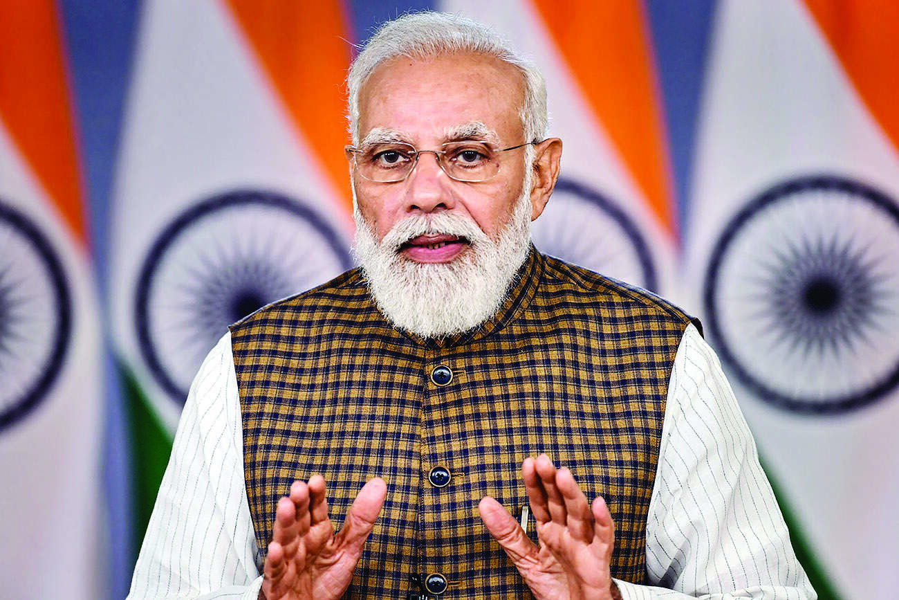 PM Modi exhorts industry to reduce dependence on imports PM Modi exhorts industry to reduce dependence on imports