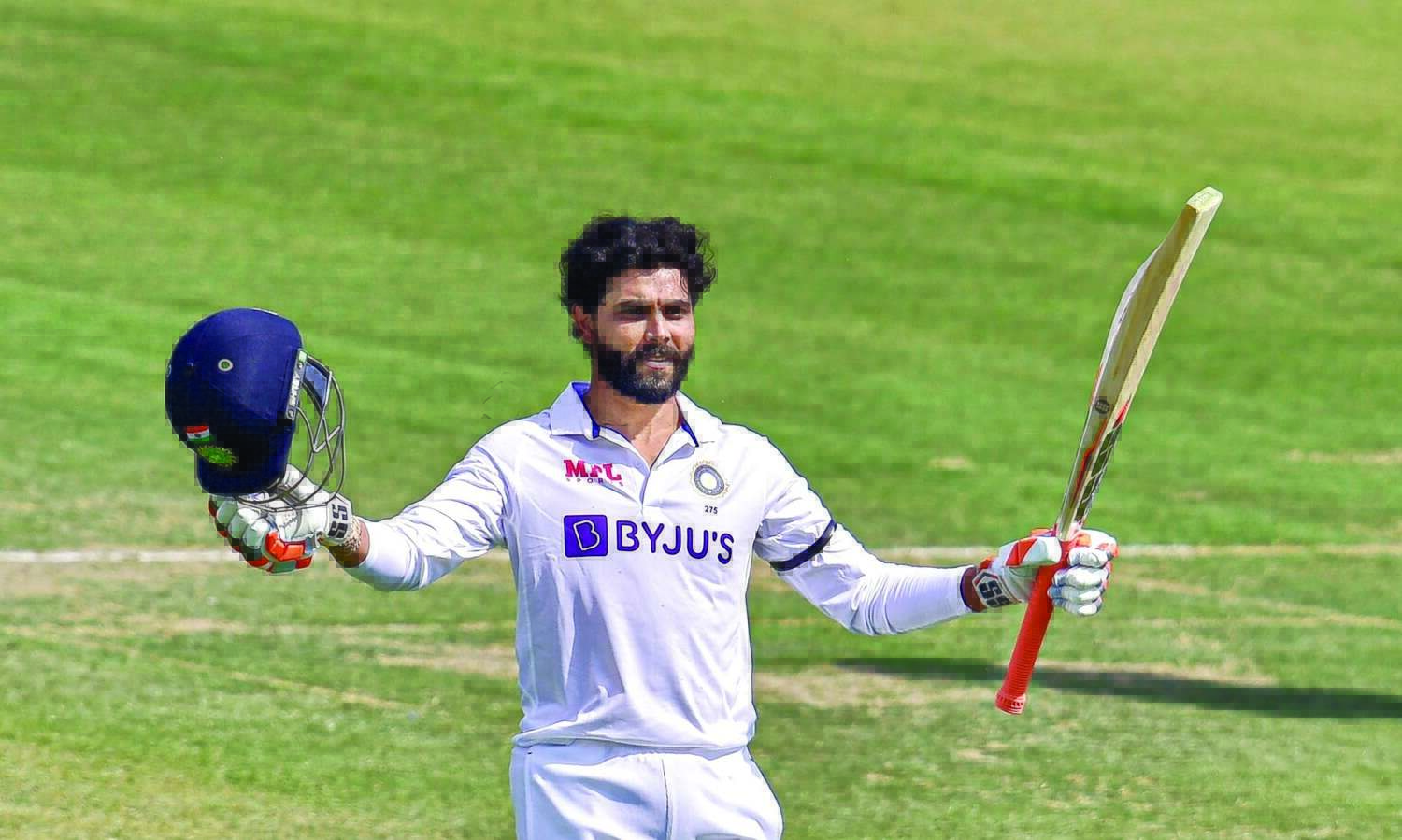 Rockstar Ravindra puts India in drivers seat in first Test