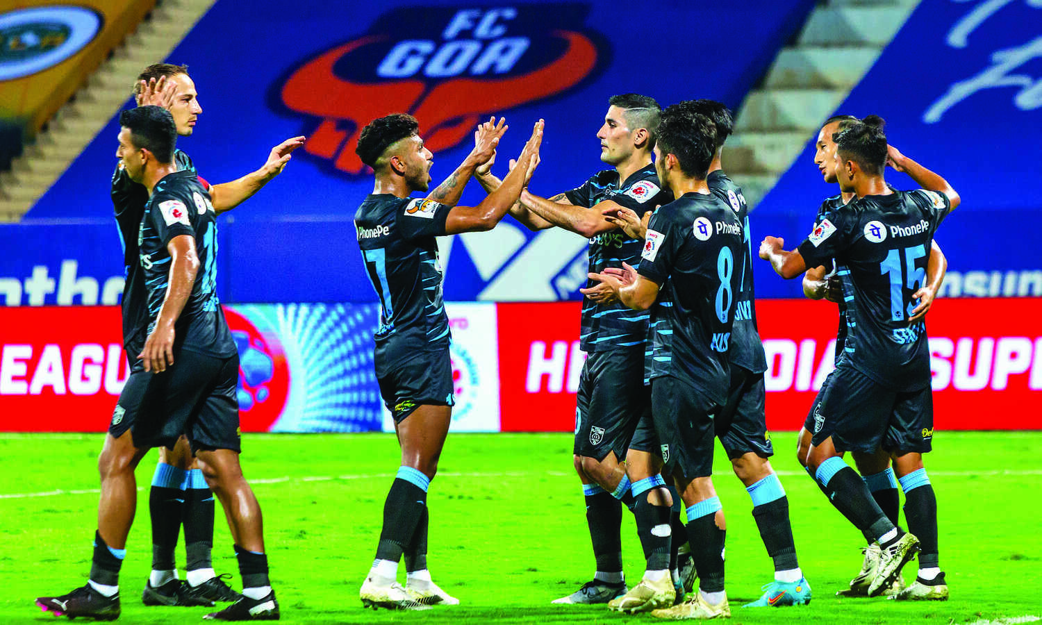 FC Goa and Kerala Blasters split points in 8-goal thriller