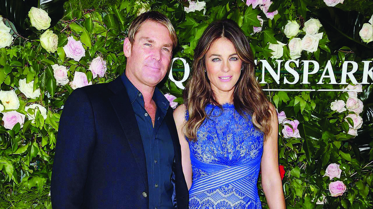 Elizabeth pays an emotional tribute to Shane Warne