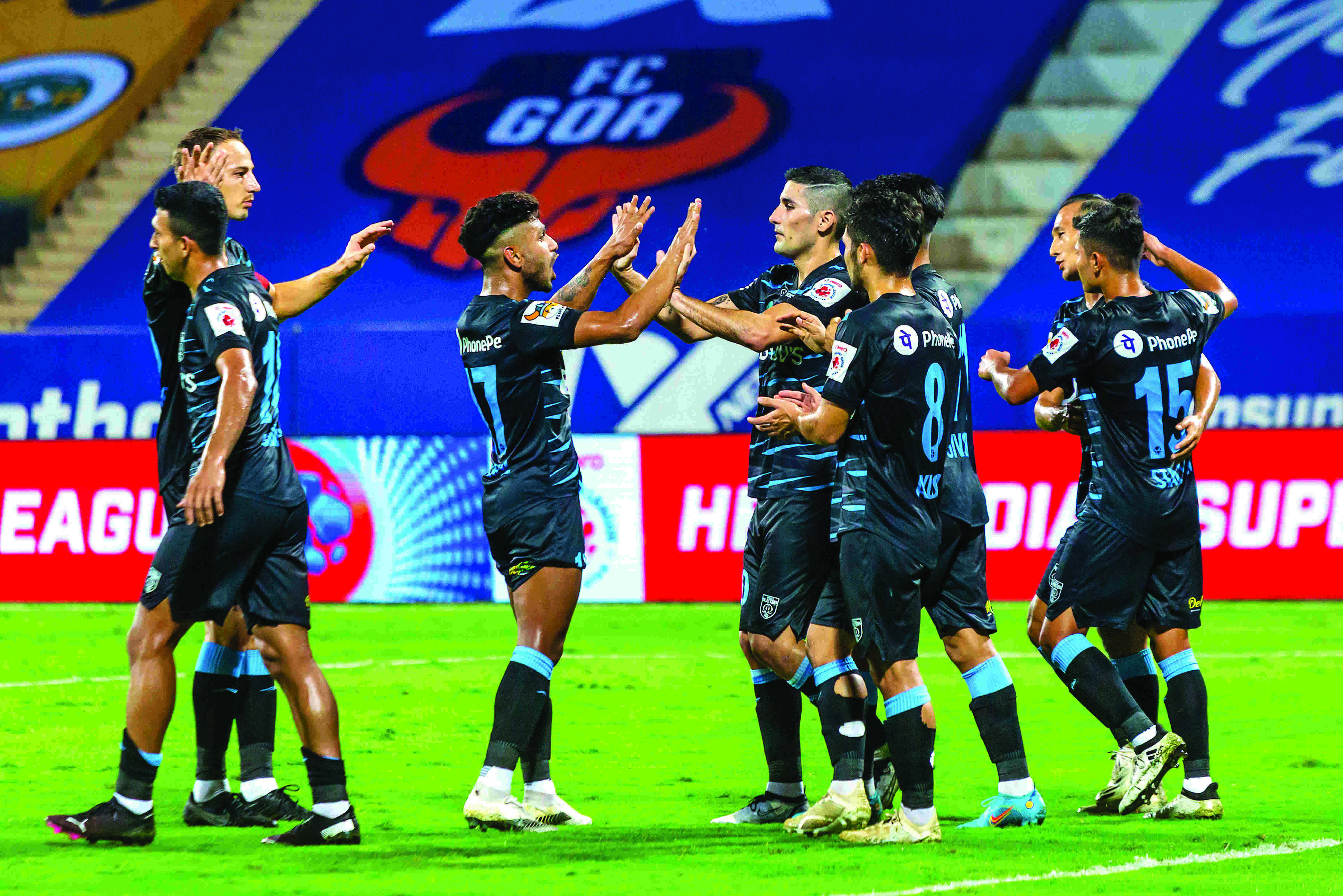 FC Goa and Kerala Blasters split points in 8-goal thriller