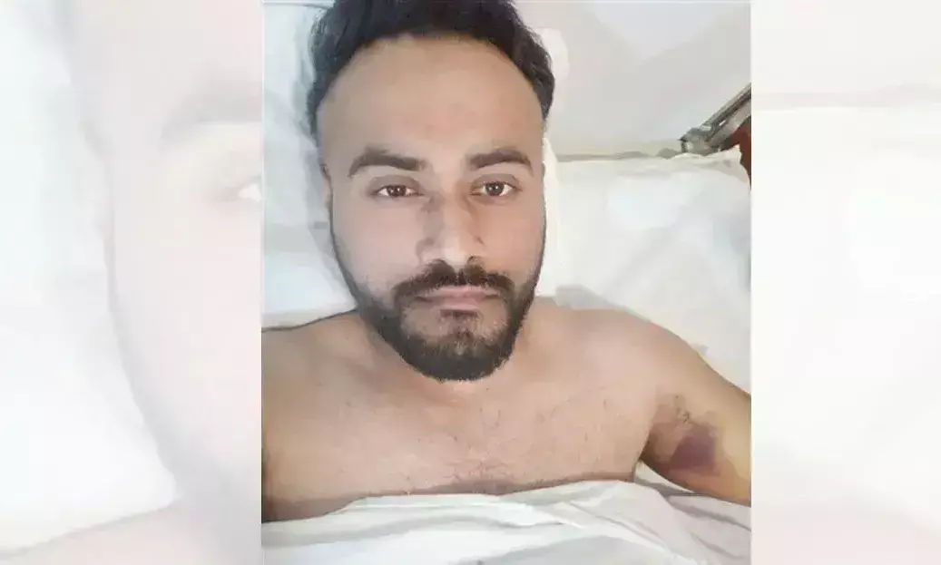 Ukraine-Russia war: Indian student who was shot in Kyiv arrives in Delhi on IAF flight Ukraine-Russia war: Indian student who was shot in Kyiv arrives in Delhi on IAF flight