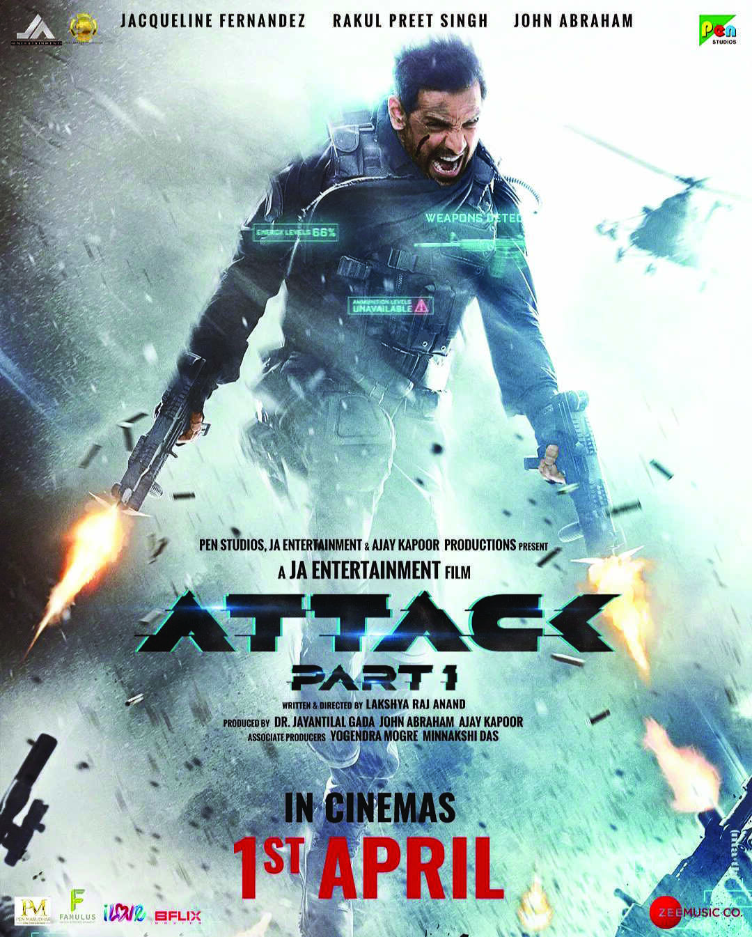 John Abraham is a super-solider in the trailer of Attack