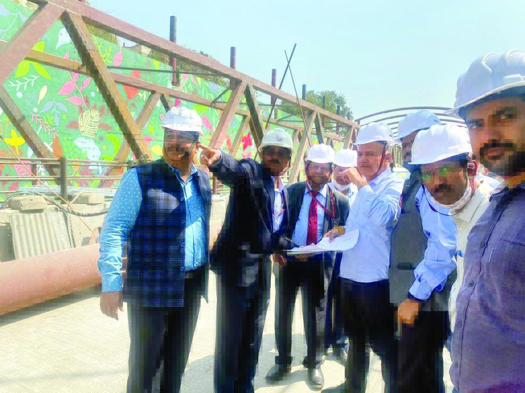 Underpass will open on Mar 22, flyover likely by Aug, says Sisodia on inspection Underpass will open on Mar 22, flyover likely by Aug, says Sisodia on inspection
