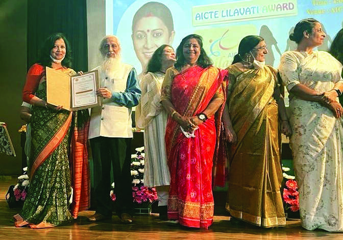 KIIT team win AICTE Lilavati Award 2021-22 for women empowerment KIIT team win AICTE Lilavati Award 2021-22 for women empowerment
