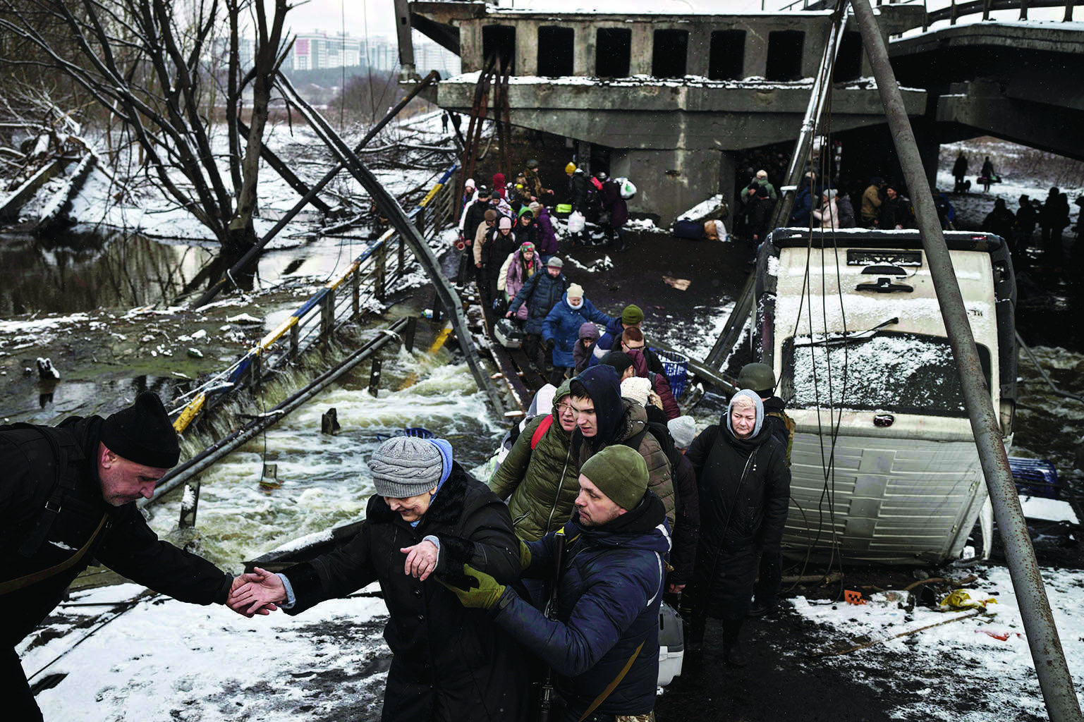 Russia-Ukraine war: Shelling and evacuation efforts ongoing Russia-Ukraine war: Shelling and evacuation efforts ongoing