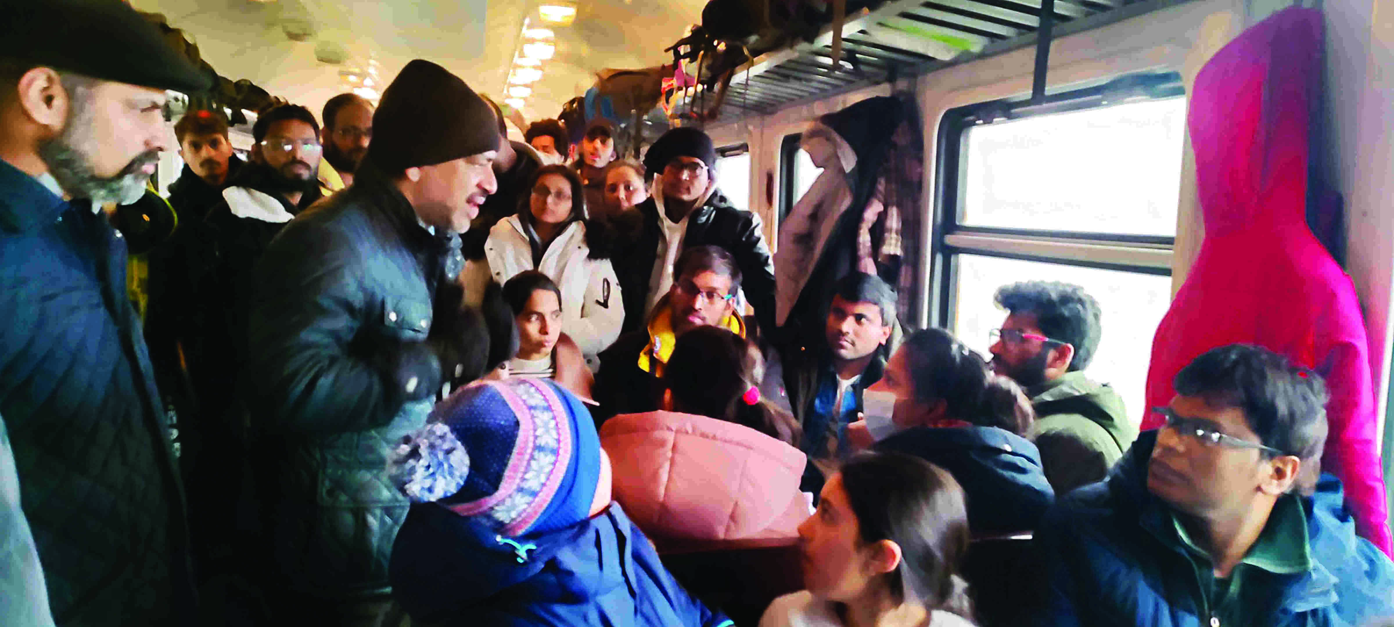 Fatigued, war-weary students from Sumy head home to safety Fatigued, war-weary students from Sumy head home to safety