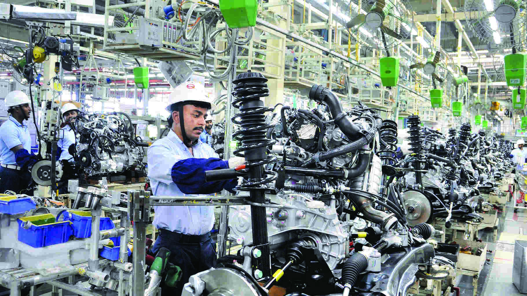 Industrial production expands by 1.3% in Jan