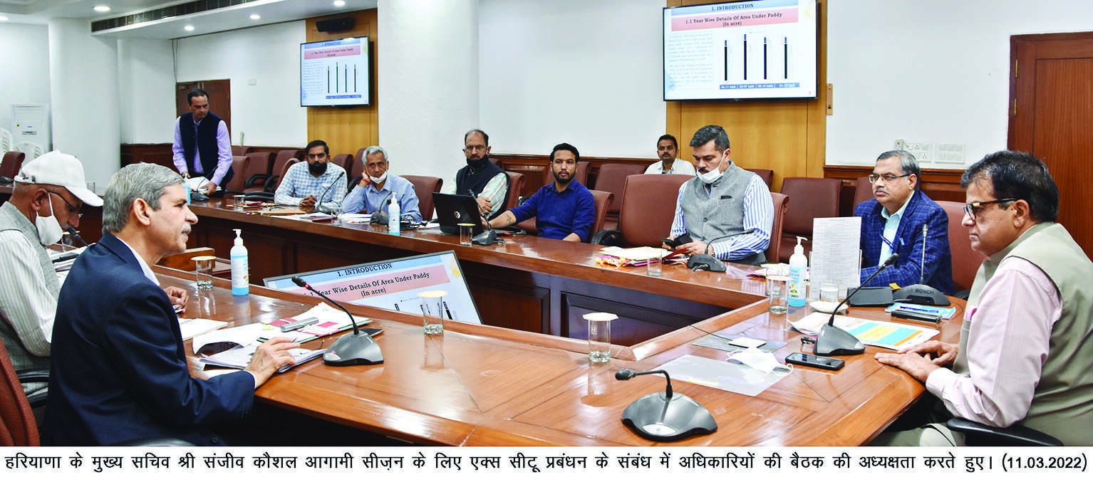 Prepare advance plan for crop residue management: Haryama CS