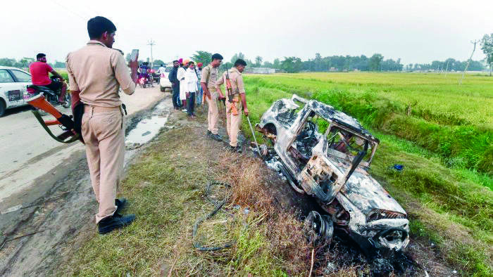 Key witness in Lakhimpur Kheri case attacked, Bhusan tells SC Key witness in Lakhimpur Kheri case attacked, Bhusan tells SC