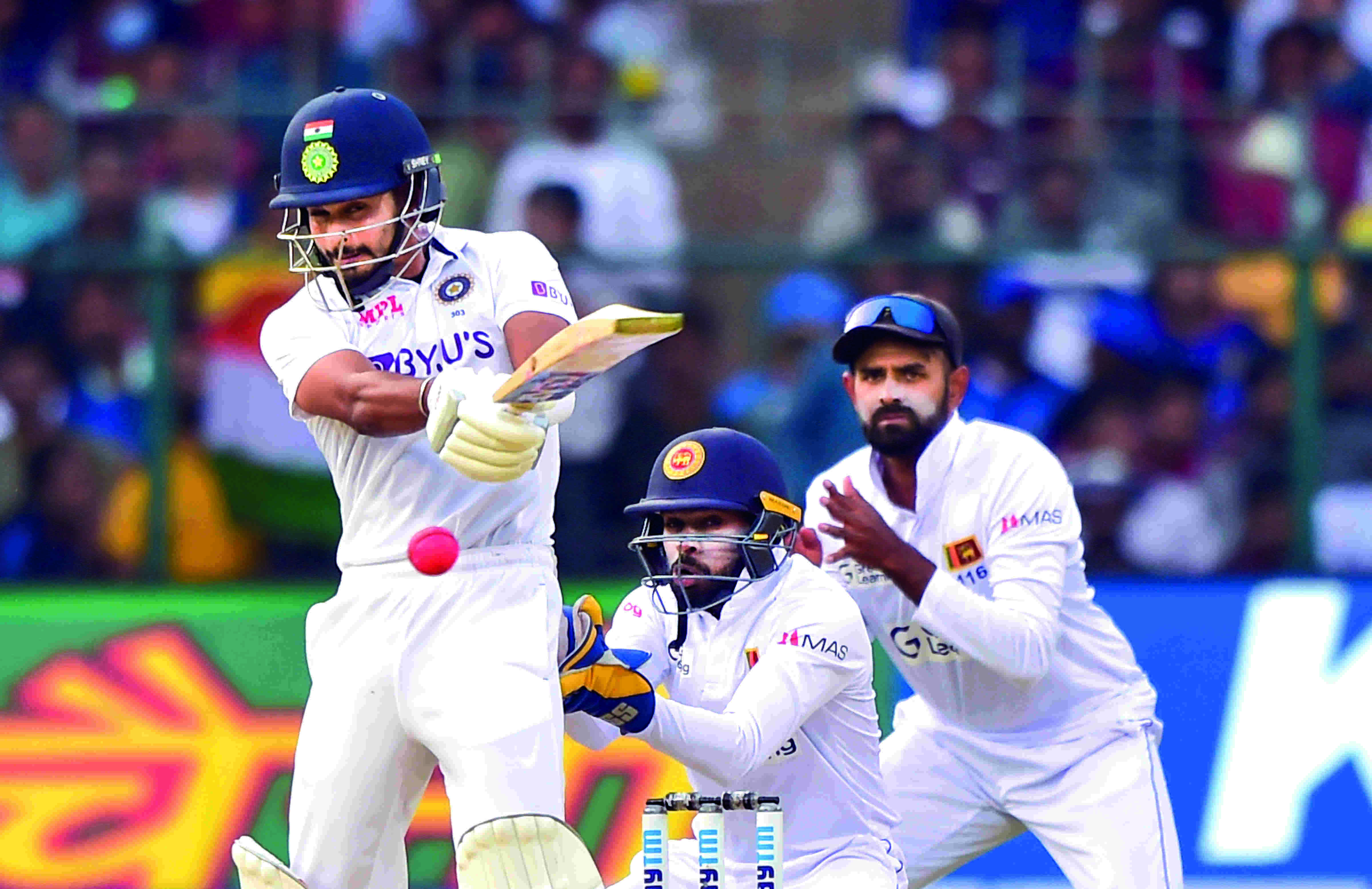 Iyers superb 92 drives India to 252, Lanka end at 86/6 on day 1