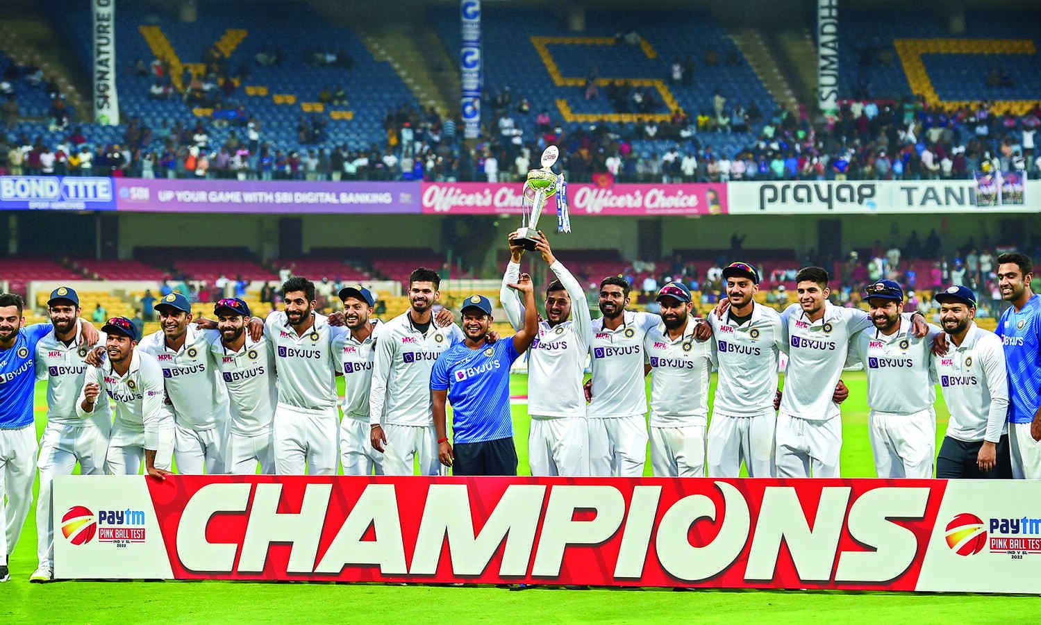 2nd Test: India complete Sri Lankan series-whitewash with 238-run win