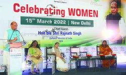 Rajnath: Armed Forces will see larger participation of women in coming yrs