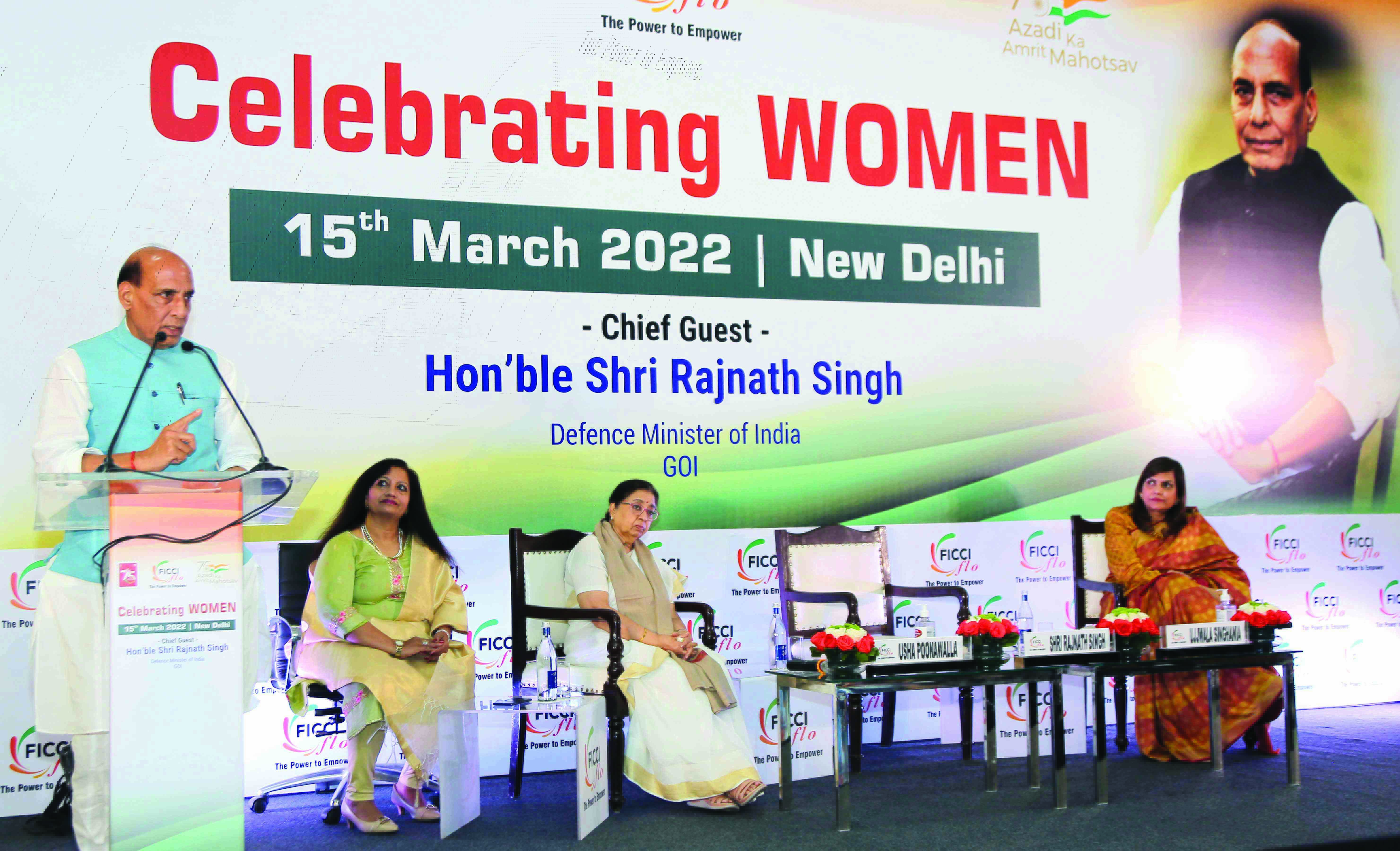 Rajnath: Armed Forces will see larger participation of women in coming yrs
