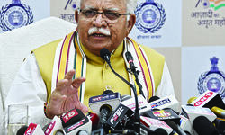 We may make mistakes, but our intent is never wrong: Khattar We may make mistakes, but our intent is never wrong: Khattar