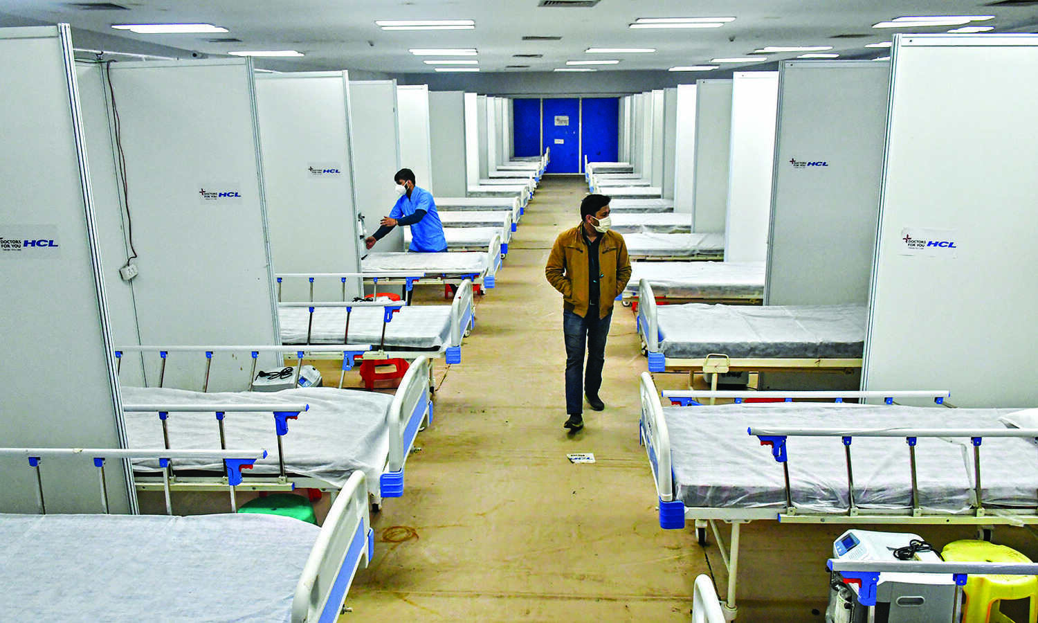 61 cases, 1 death; positivity 0.68%