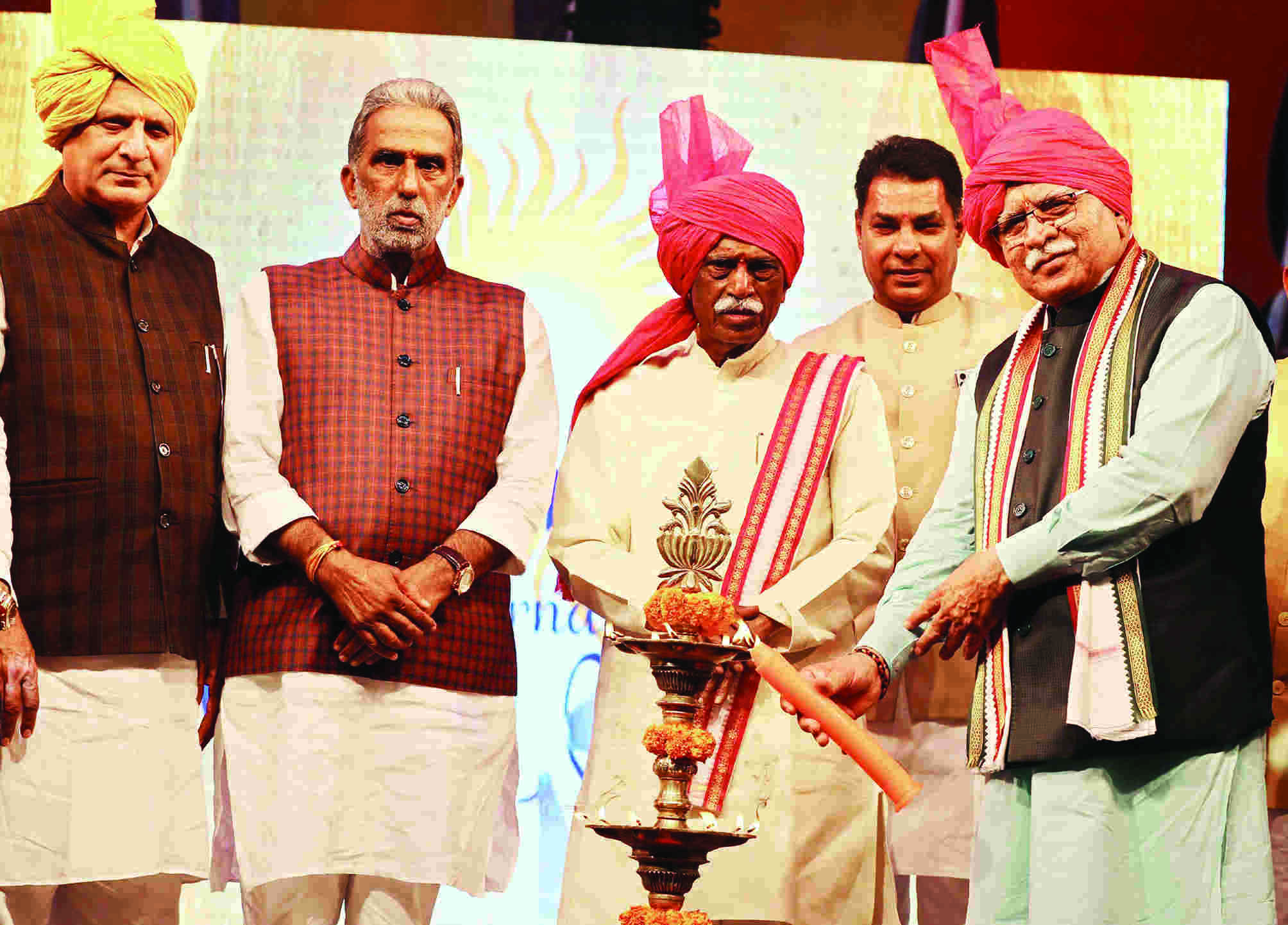 After 2 yrs, Surajkund Mela inaugurated After 2 yrs, Surajkund Mela inaugurated