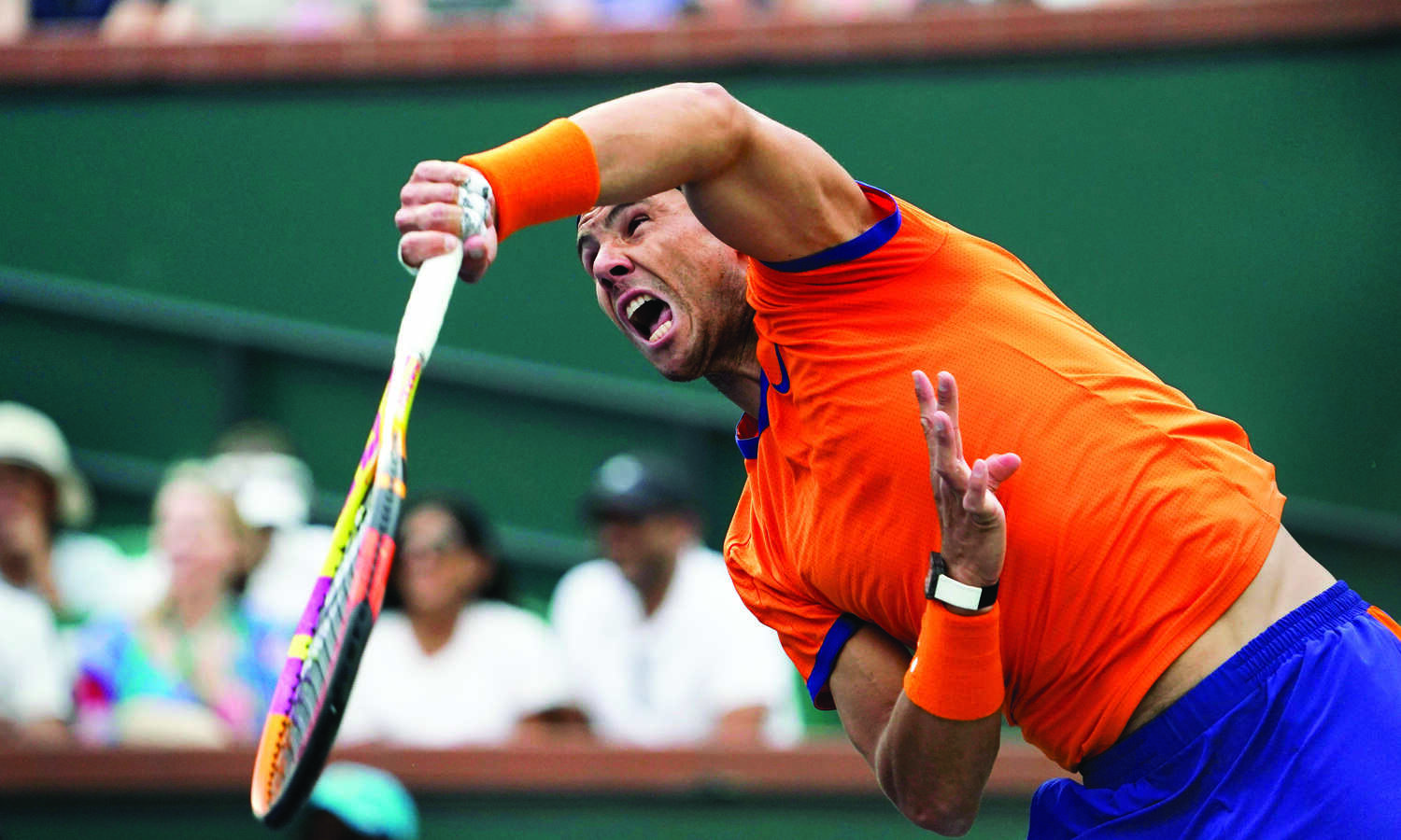 Nadal outlasts teen Alcaraz in 3 sets