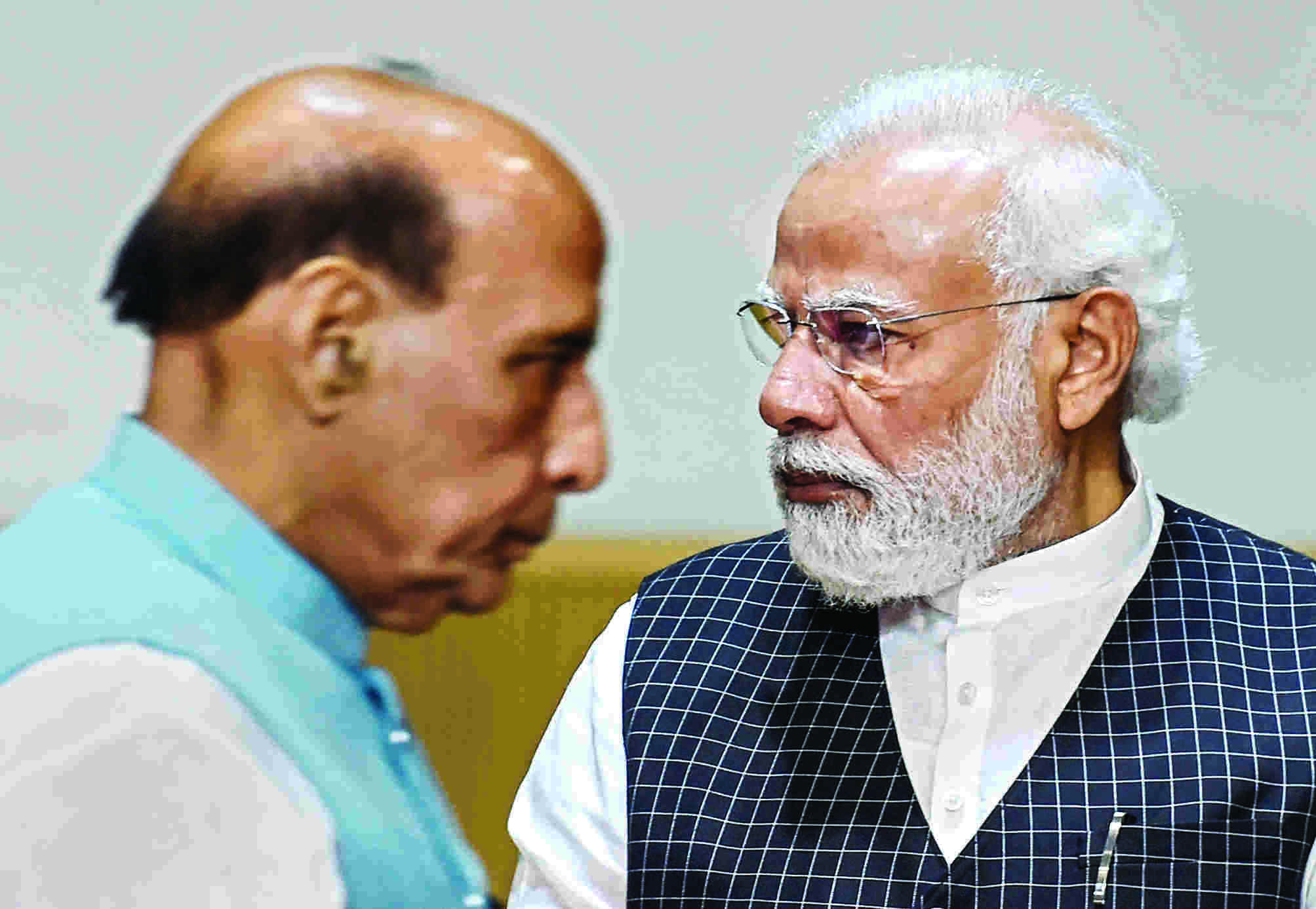 PM meets BJP top brass to fine-tune exercise for govt formation in 4 states PM meets BJP top brass to fine-tune exercise for govt formation in 4 states