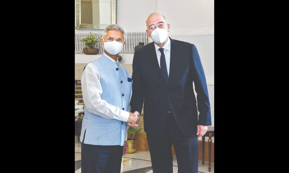 India, Greece discuss crisis in Ukraine India, Greece discuss crisis in Ukraine