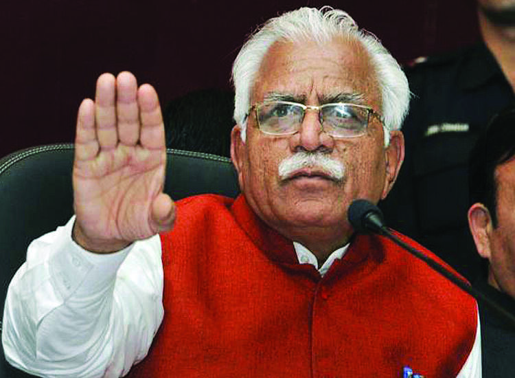 Khattar announces high-powered committee to control corruption Khattar announces high-powered committee to control corruption