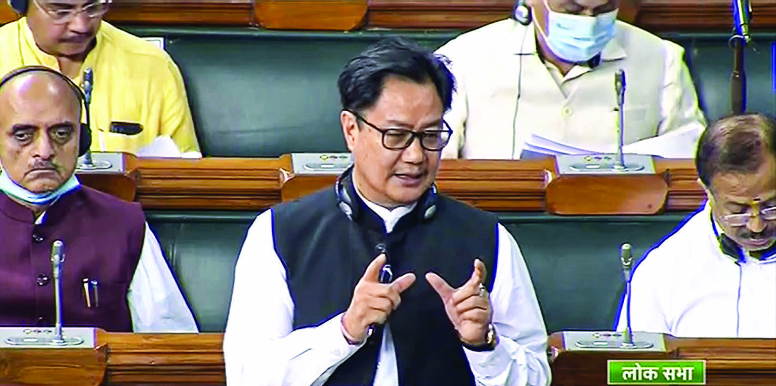 Govt considering to link Aadhaar with electoral rolls: Rijiju tells LS