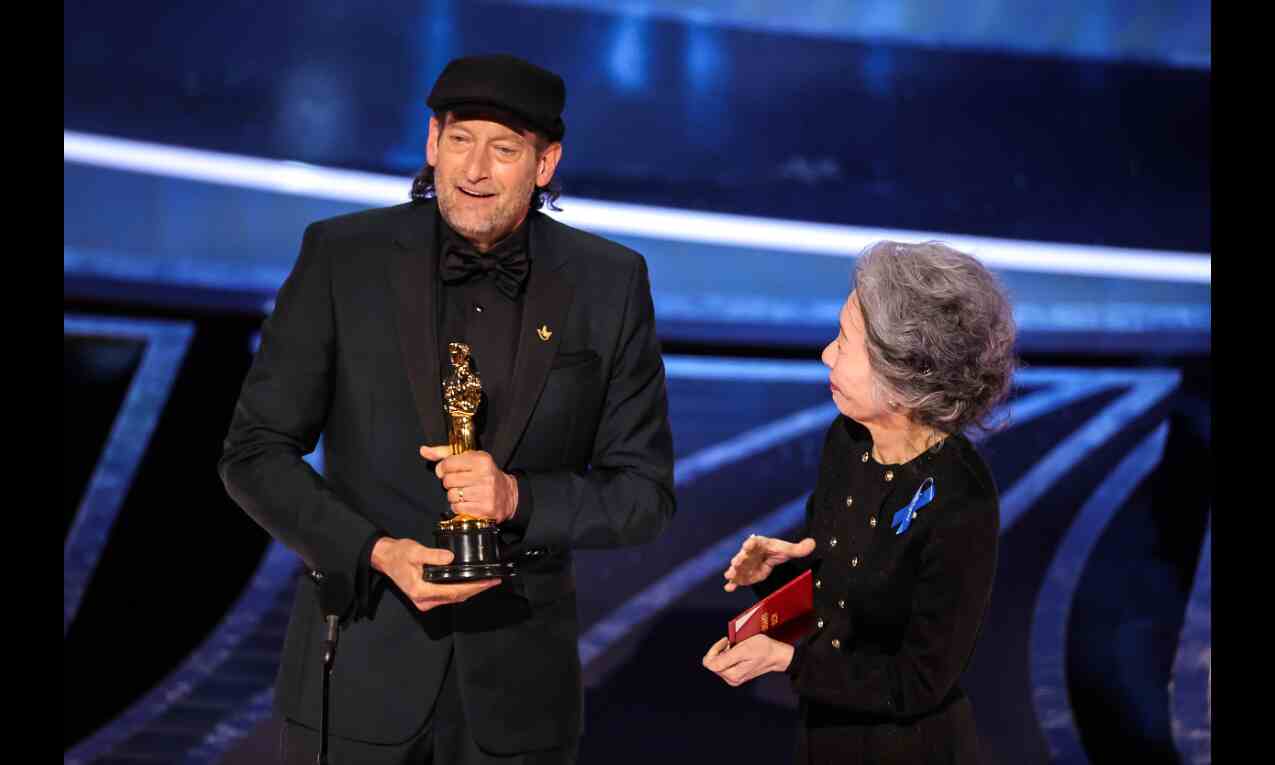 Troy Kotsur becomes second deaf actor to win Oscar trophy