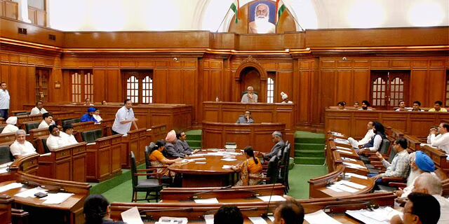 Delhi Assembly: Speaker suspends 3 BJP MLAs amid chaos in House Delhi Assembly: Speaker suspends 3 BJP MLAs amid chaos in House
