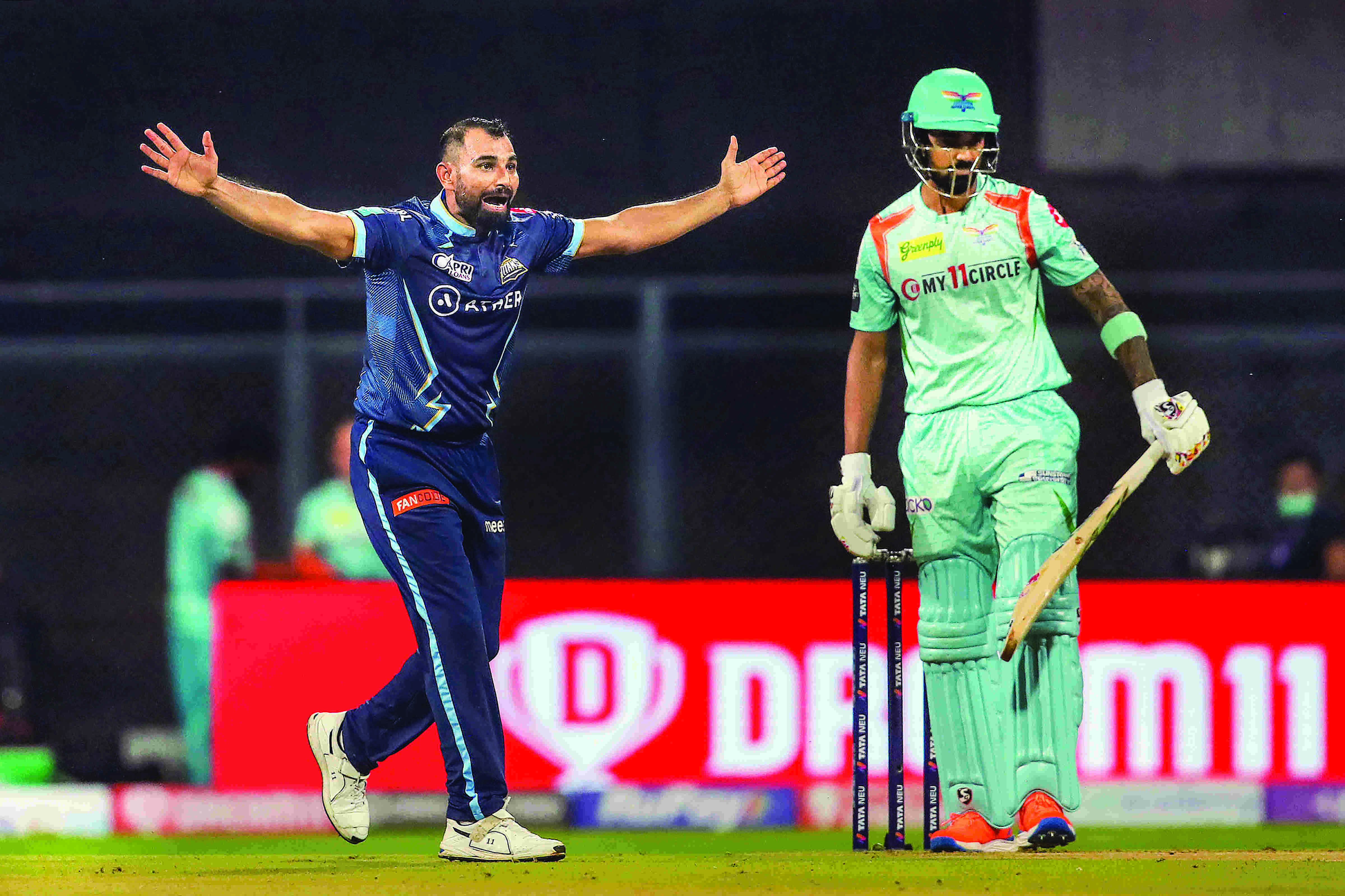 IPL: Gujarat Titans beat Lucknow Super Giants by five wickets IPL: Gujarat Titans beat Lucknow Super Giants by five wickets