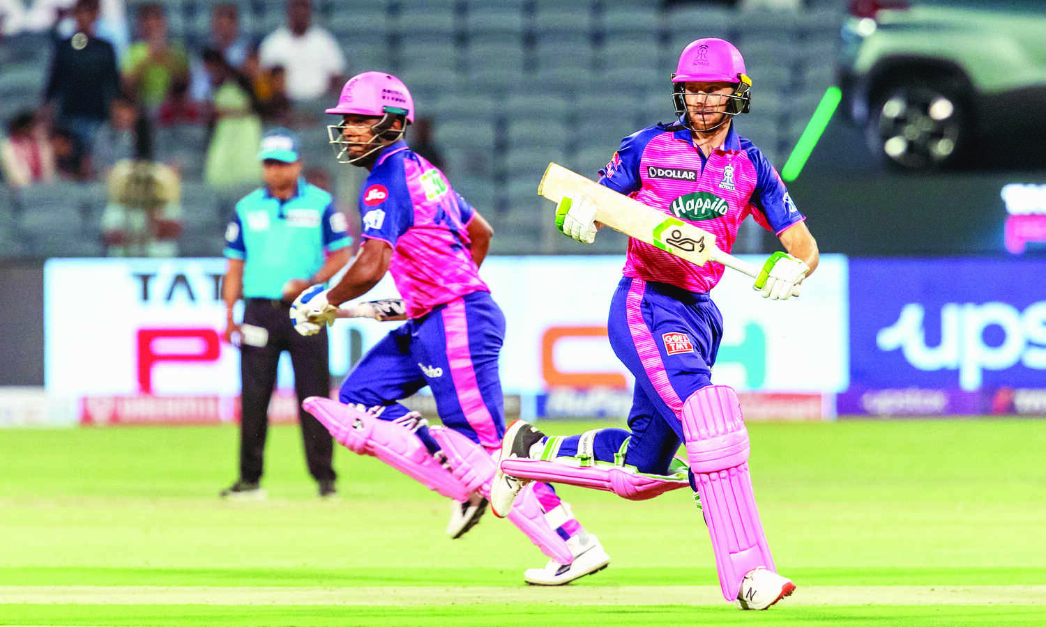 New-look RR crush SRH by 61 runs, start campaign on rousing note