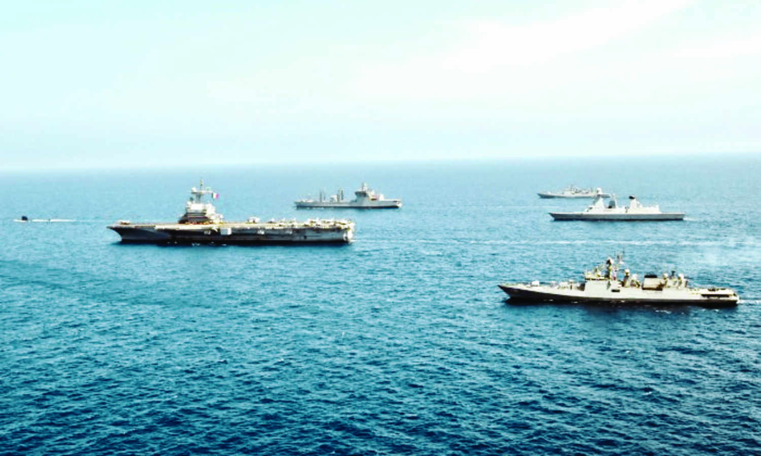 India, France begin mega naval wargame in Arabian Sea