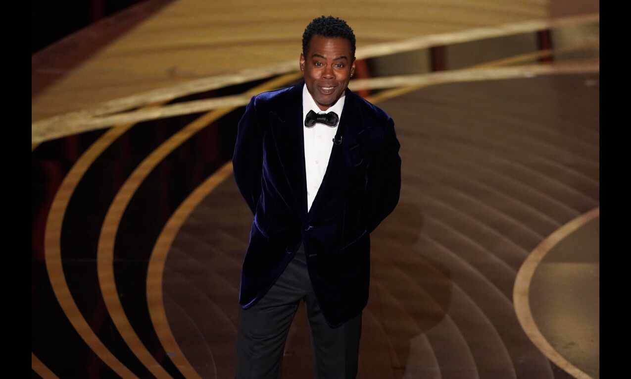 Chris Rock gets a standing ovation at a comedy show