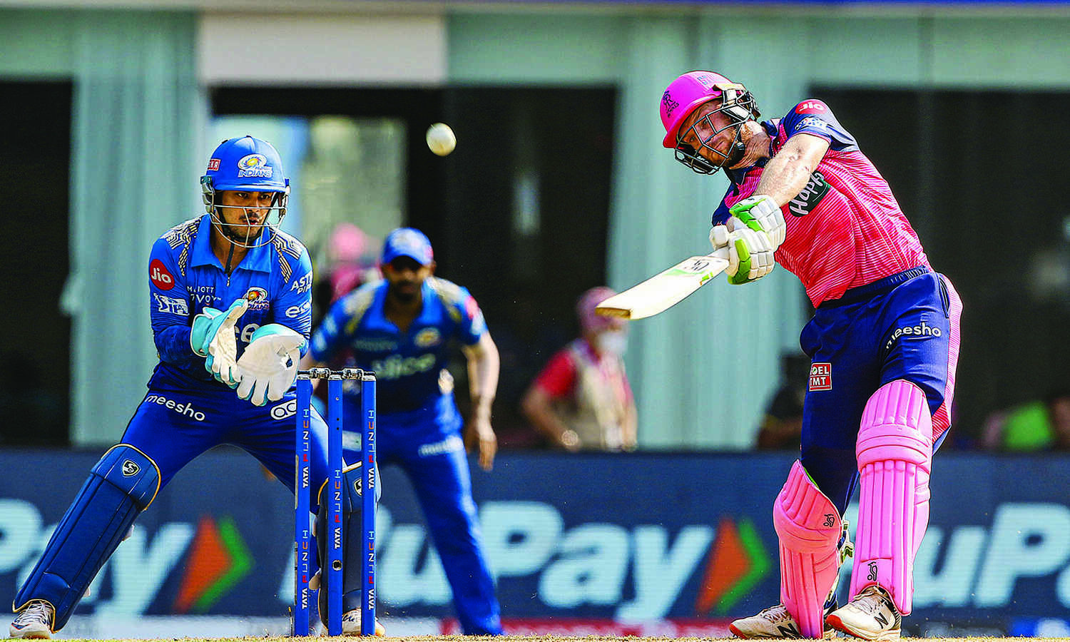 Buttlers ton and spinners turn guides RR to 23 run win over MI