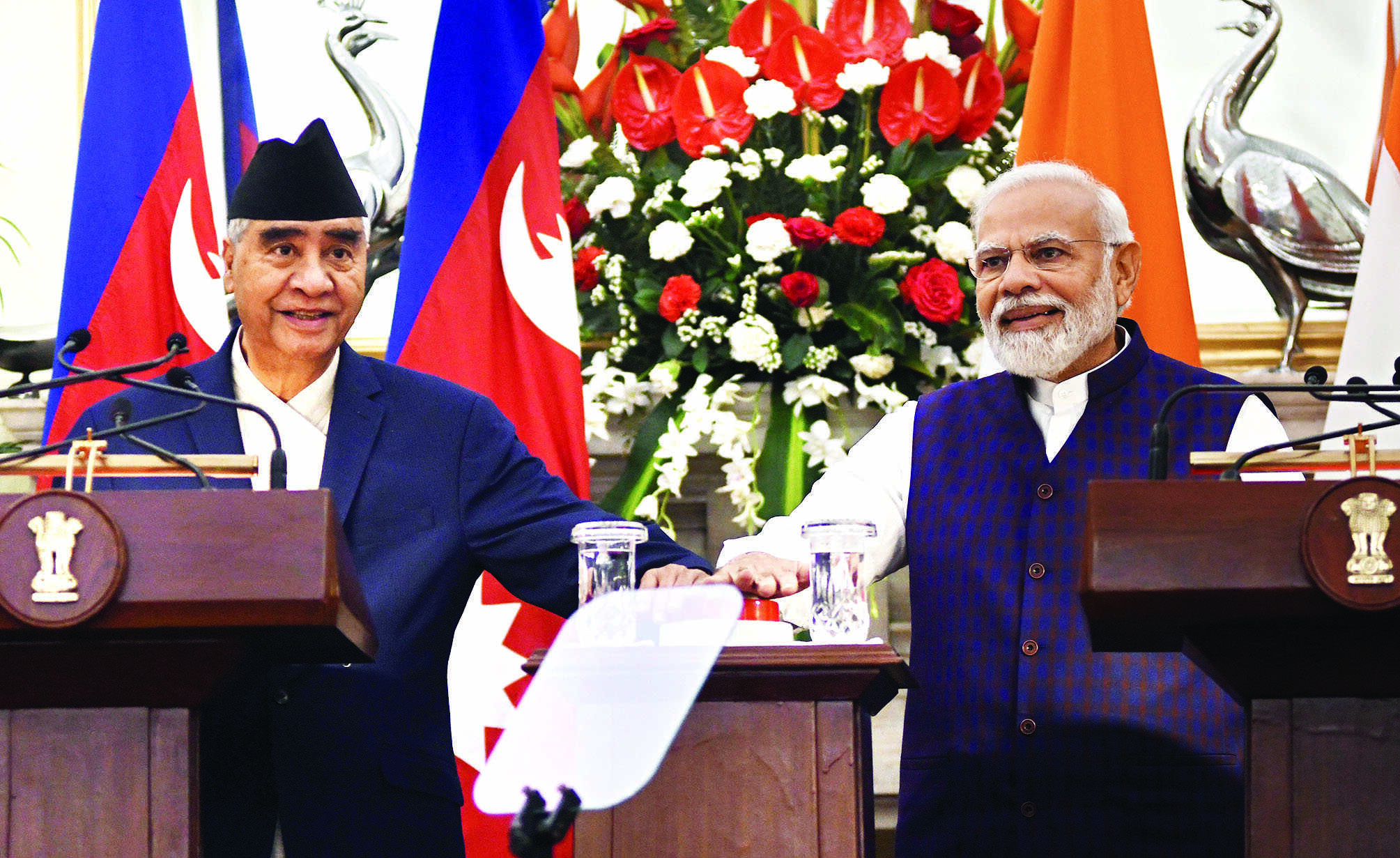 Establish mechanism to resolve boundary issue: Deuba to Modi