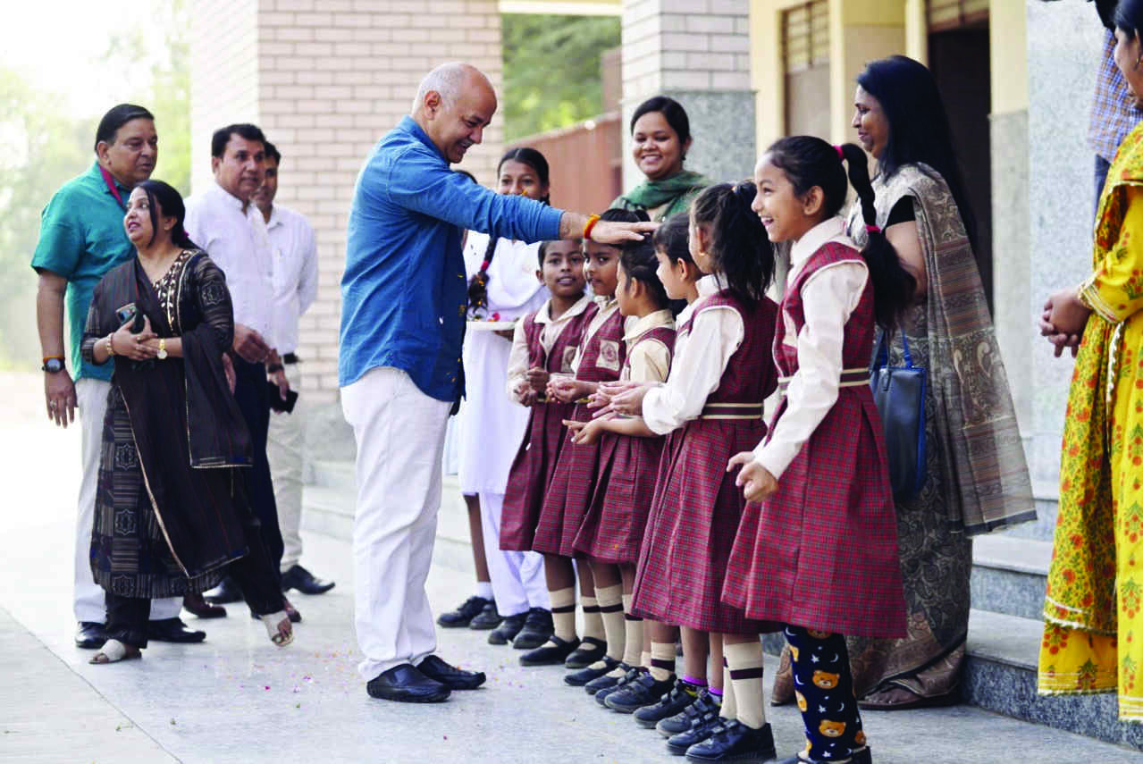 Delhi govt schools hold first mega PTM after Covid hiatus Delhi govt schools hold first mega PTM after Covid hiatus