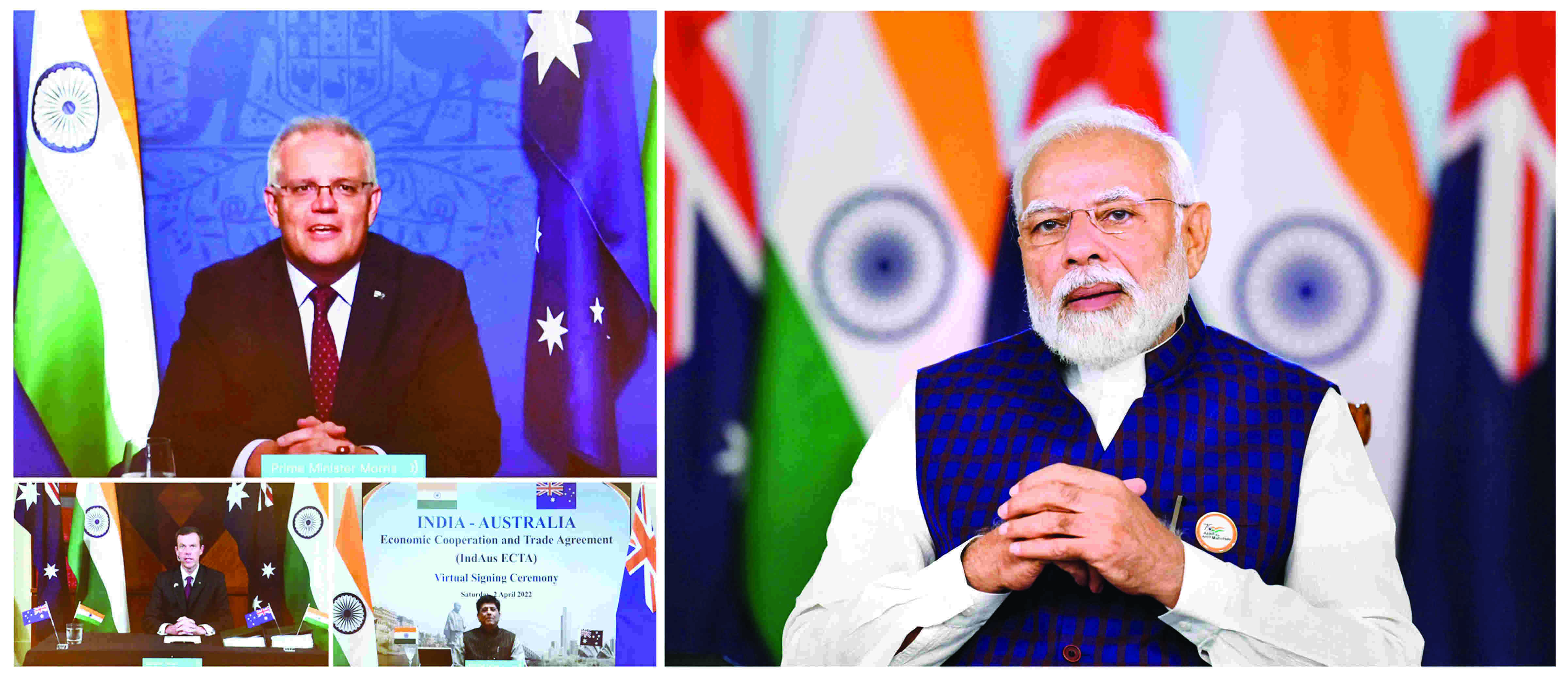 India and Australia seal landmark free-trade deal