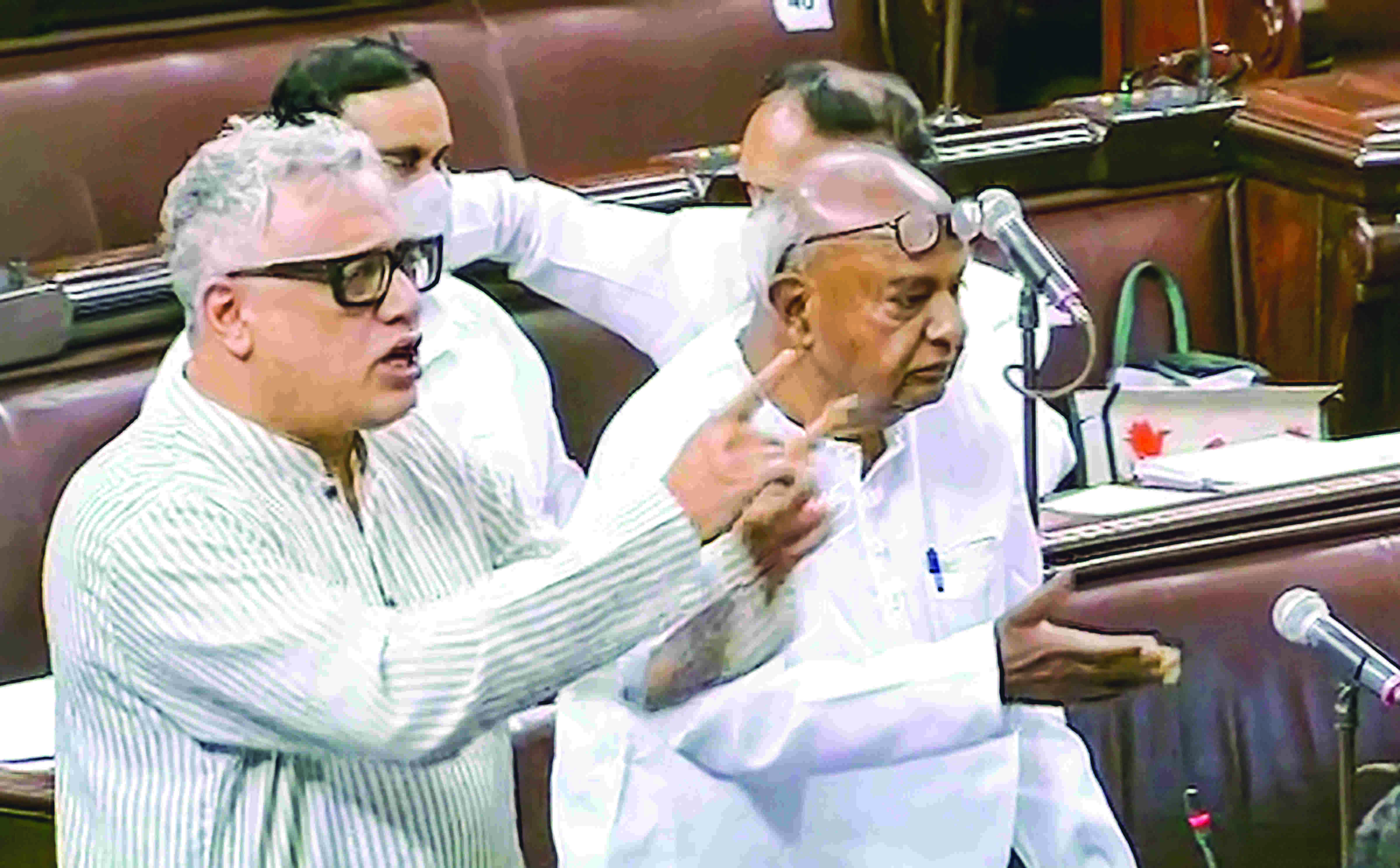 RS proceedings washed out, Oppn walkout in Lok Sabha RS proceedings washed out, Oppn walkout in Lok Sabha