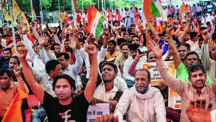 Journo, news portal  accounts booked for reporting hate event
