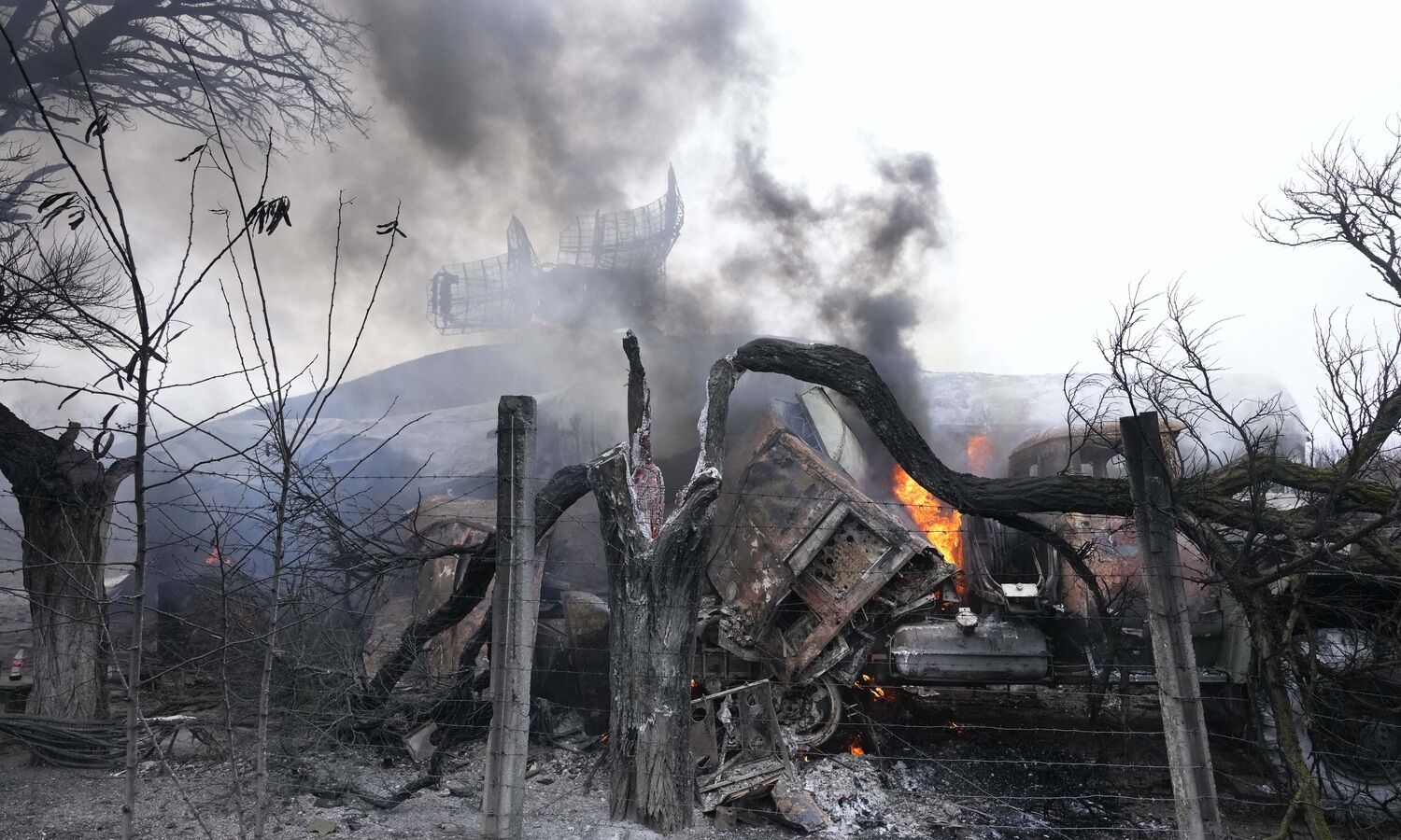 Russia urged to stop using land mines in its war in Ukraine