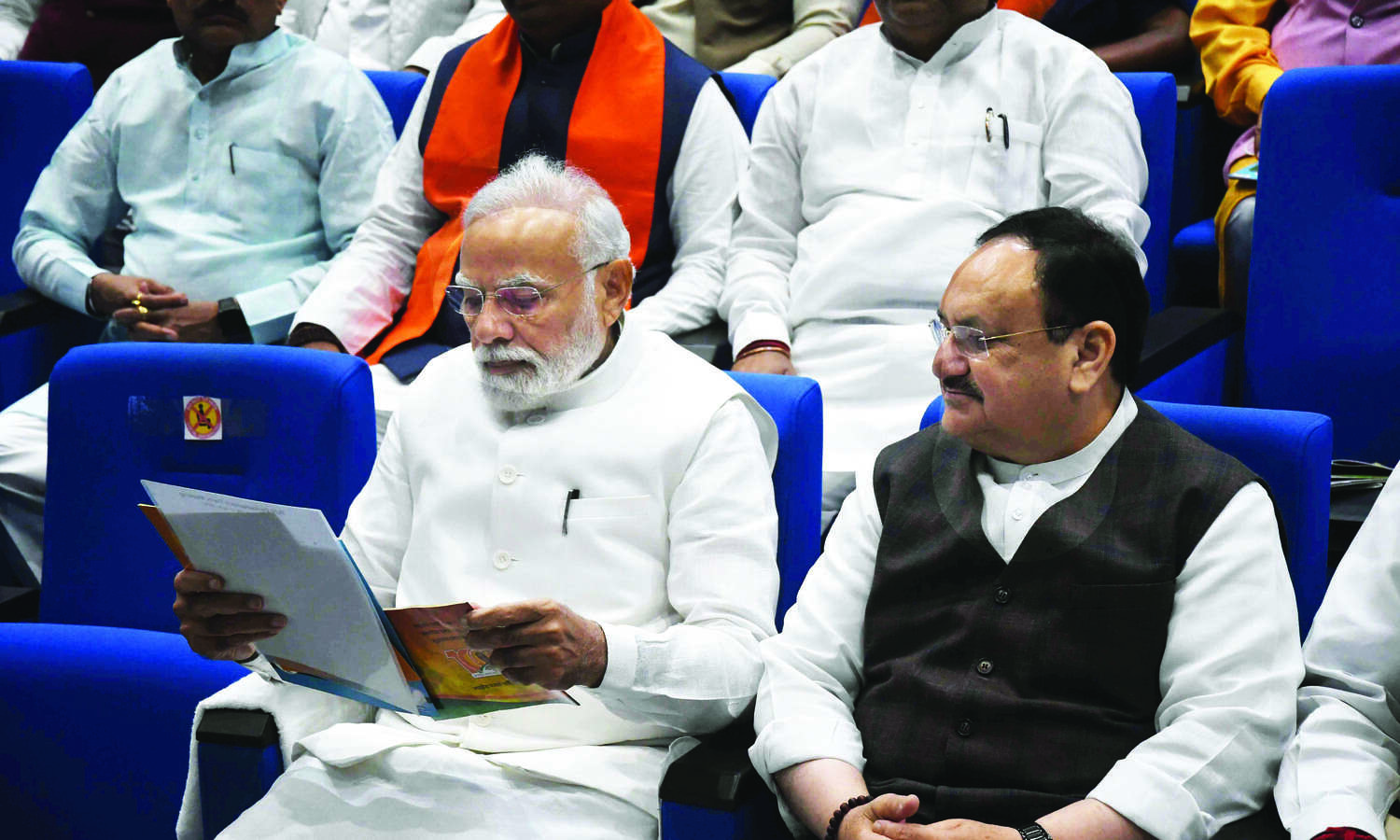 On BJP foundation day eve, Modi asks MPs to dedicate themselves to seva