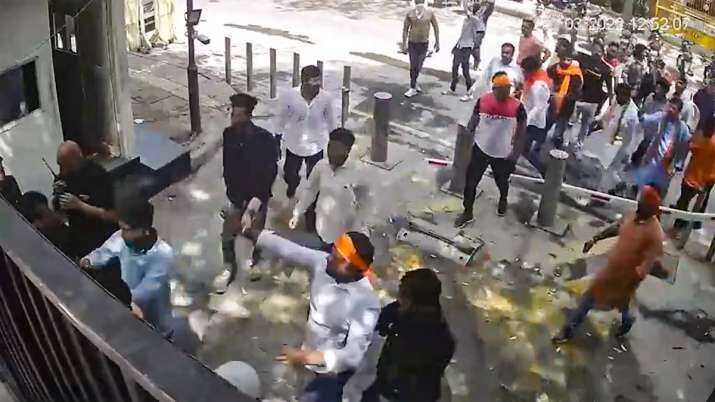 Court dismisses bail plea of 8 arrested for vandalism outside CMs residence Court dismisses bail plea of 8 arrested for vandalism outside CMs residence