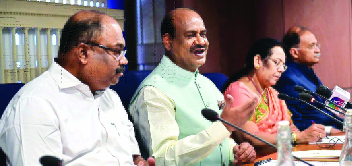 Lawmakers need to be aware of constitutional provisions: Birla Lawmakers need to be aware of constitutional provisions: Birla